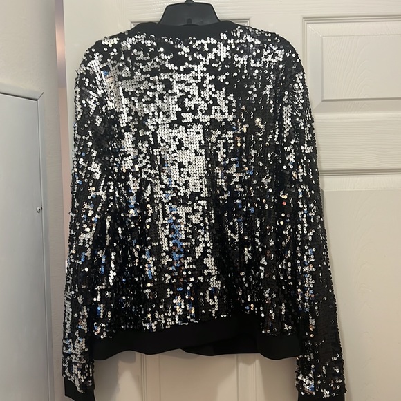 Zip front bomber style jacket - Picture 2 of 2